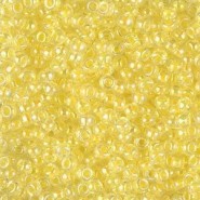 Rocalla Miyuki 8/0 - Light yellow lined crystal ab 8-273